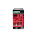 Toshiba VF-NC3 Frequenzumrichter – Unteransicht, die die Gehäuseunterseite und Details der Konstruktion zeigt.