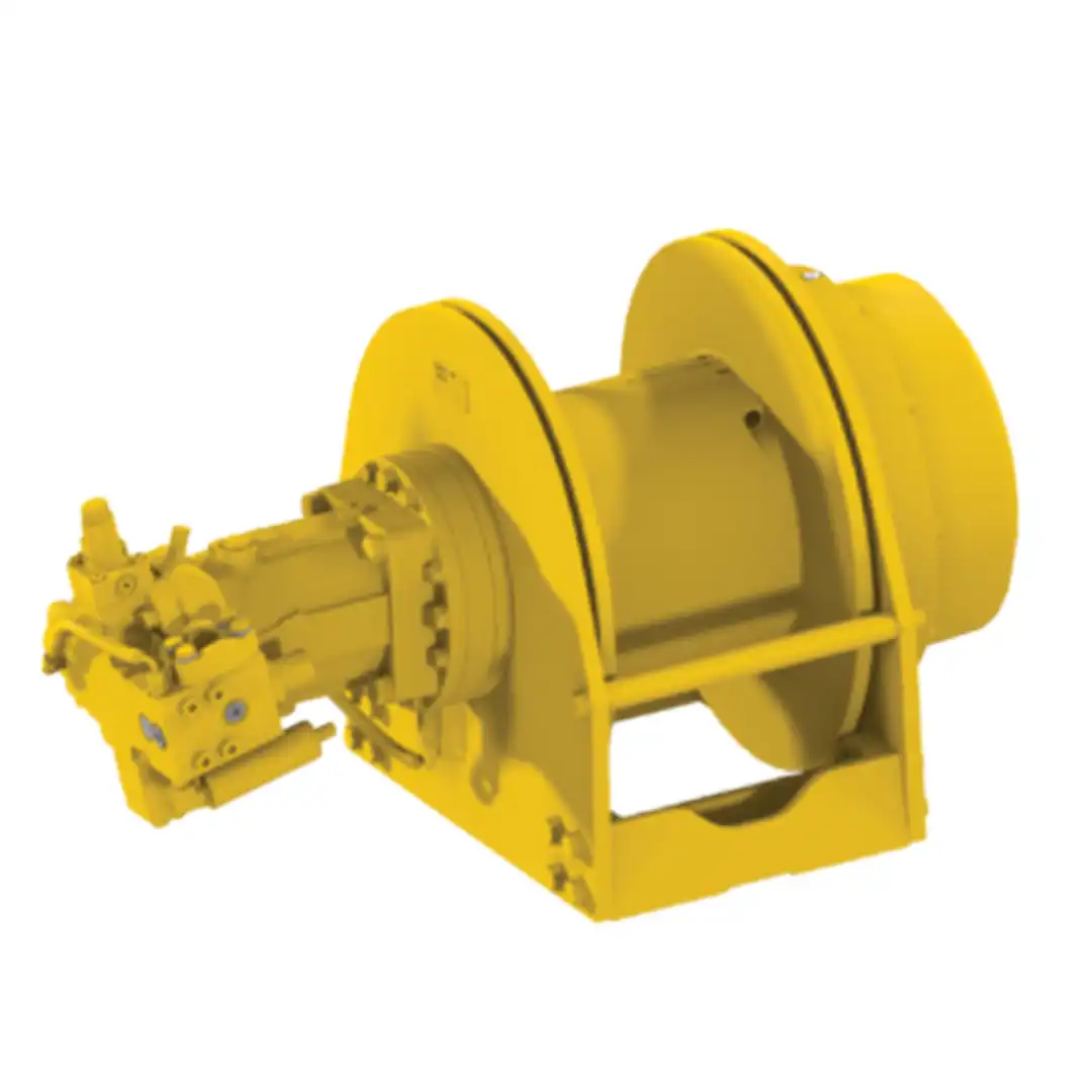 Das Foto zeigt eine hydraulische Seitenwinde für Spezialanwendungen der CARCO SB-Serie