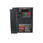 TOSHIBA Frequenzumrichter VF-S15, Modell VFS15S-2022PL-W1, mit LED-Bedienfeld und Bedientasten für 1-phasige 200–240 V Versorgung und 2,2 kW Leistung.