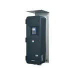 Toshiba VF-AS3 Frequenzumrichter IP55, stellvertretend für die Modelle VFAS3-4370PCE, VFAS3-4300PCE und VFAS3-4220PCE, Breite 290/320 mm, Höhe 910/1015 mm, Tiefe 340 mm, Gewicht ca. 50 kg, Leistung 22 kW/46,3 A bis 45 kW/88 A.