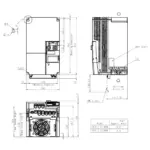 Vfs15s 2150pm Toshiba Frequenzumrichter Dimensionen