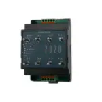 EAP Electric E8DO-OC/H (I/O System 5715-2) – Frontansicht des MODUL-2020 Erweiterungsmoduls mit 8 Open-Collector-Ausgängen (NPN), 8 Kippschaltern für Handbetrieb und Status-LEDs, Push-in-Klemmen oben/unten.