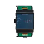 EAP Electric E4AI-I.4AO-I (I/O System 5716) – MODUL-2020 Erweiterungsmodul mit 4× AI 4–20 mA oben und 4× AO 4–20 mA unten, Push-in-Klemmen, Frontansicht.