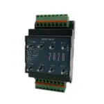 EAP MODUL-2020 E8DO-TR/H (I/O System 5723-2) mit 8 Triac-Ausgängen, Front mit 8 dreistufigen Kippschaltern 1/A/0 (1=Hand EIN oben, A=Automatik/Grundstellung mittig, 0=Hand AUS unten), Status-LEDs und Push-in-Klemmen.