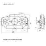 Twin Disc Am232 Abmessungen