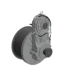 ESCO PHT1200 Parallel-Hybridgetriebe mit 12.000 Nm und 600 kW E-Power