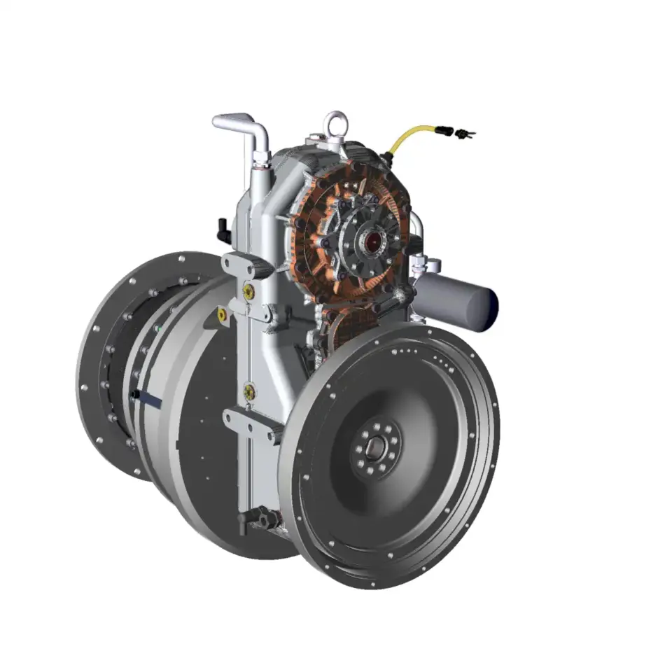 ESCO PHT900A Parallel-Hybridgetriebe mit großen SAE-Anschlüssen