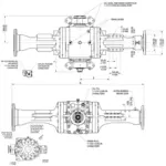 Funk 1400 Series Axle Dimensions