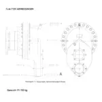Funk F12r Planetary Drive Dimensions