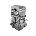 Twin Disc Td61 2619 Lastschaltgetriebe Vorne